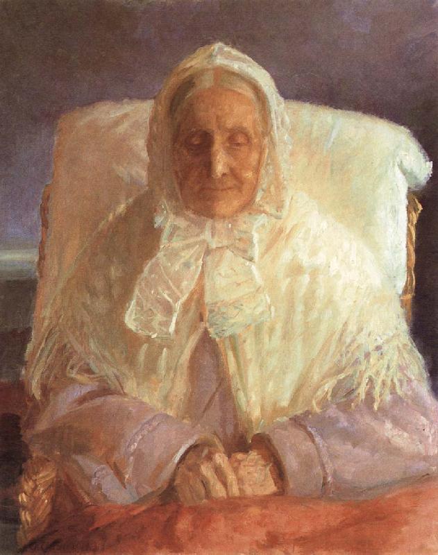 Anna Ancher The Artist-s mother,Anna Hedvig Brondum oil painting picture